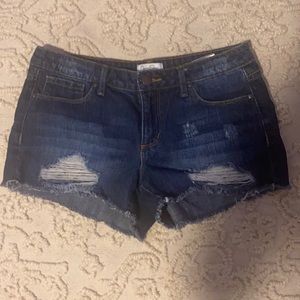 Jessica Simpson dark denim shorts